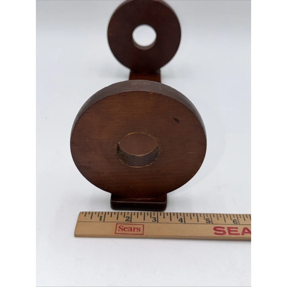 Vintage Wooden Wall Mount Paper Towel Holder Cottage Core Rustic Kitchen Decor